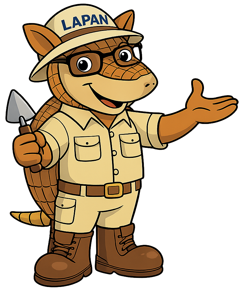 Tatu mascote LAPAN